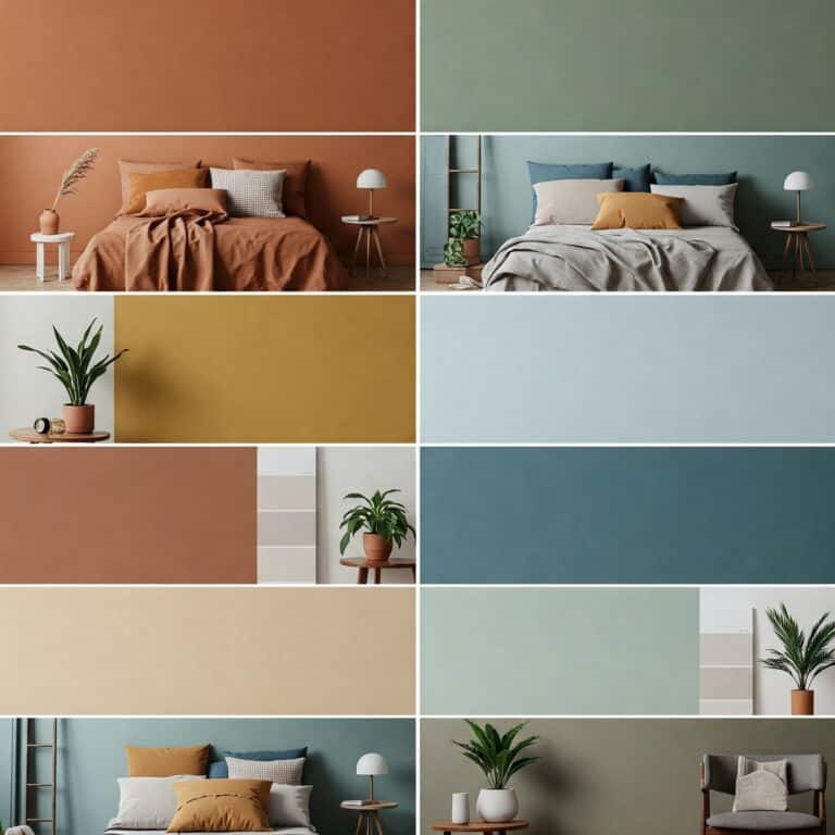 Modne kolory ścian w 2025 roku – inspiracje