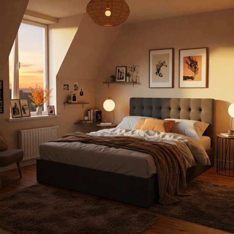 Jak stworzyć przytulną sypialnię – kolory, oświetlenie i dodatki do sypialni