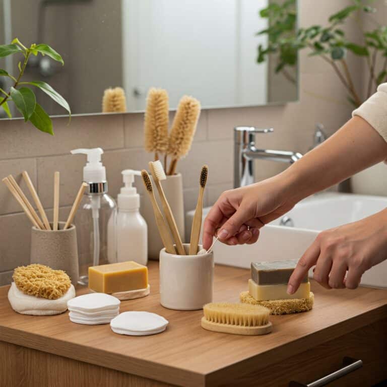 Łazienka bez plastiku – 10 prostych zamienników, które warto wprowadzić