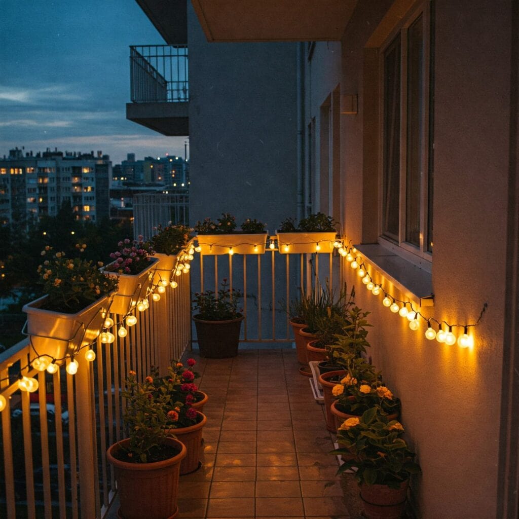 Mały balkon