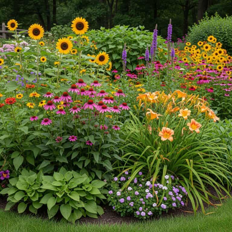 Byliny kwitnące całe lato – stwórz kolorową rabatę bez wysiłku