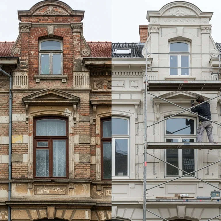 Remont elewacji starego domu: Jak zachować klimat i połączyć go z nowoczesną technologią?
