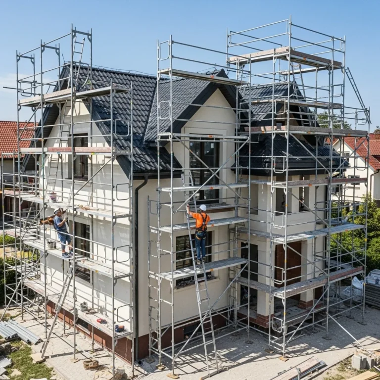 Rodzaje rusztowań elewacyjnych: które będzie najlepsze?