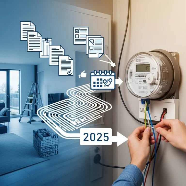 Zakładanie licznika prądu – od wniosku do montażu. Aktualna procedura i koszty w 2025 roku.