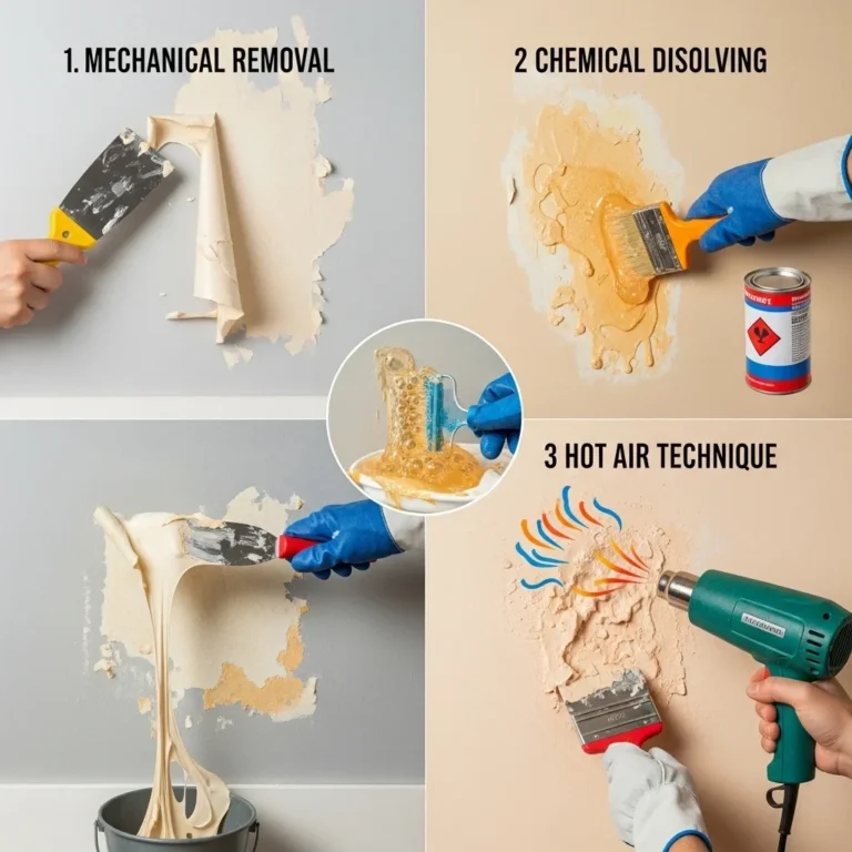 Usuwanie farby lateksowej ze ściany? 3 sprawdzone metody dla majsterkowiczów.