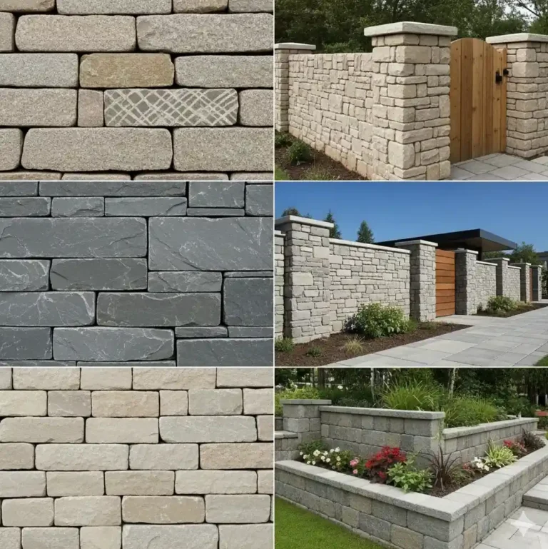Murowanie z kamienia – cennik i inspiracje na efektowne ogrodzenia i murki oporowe.
